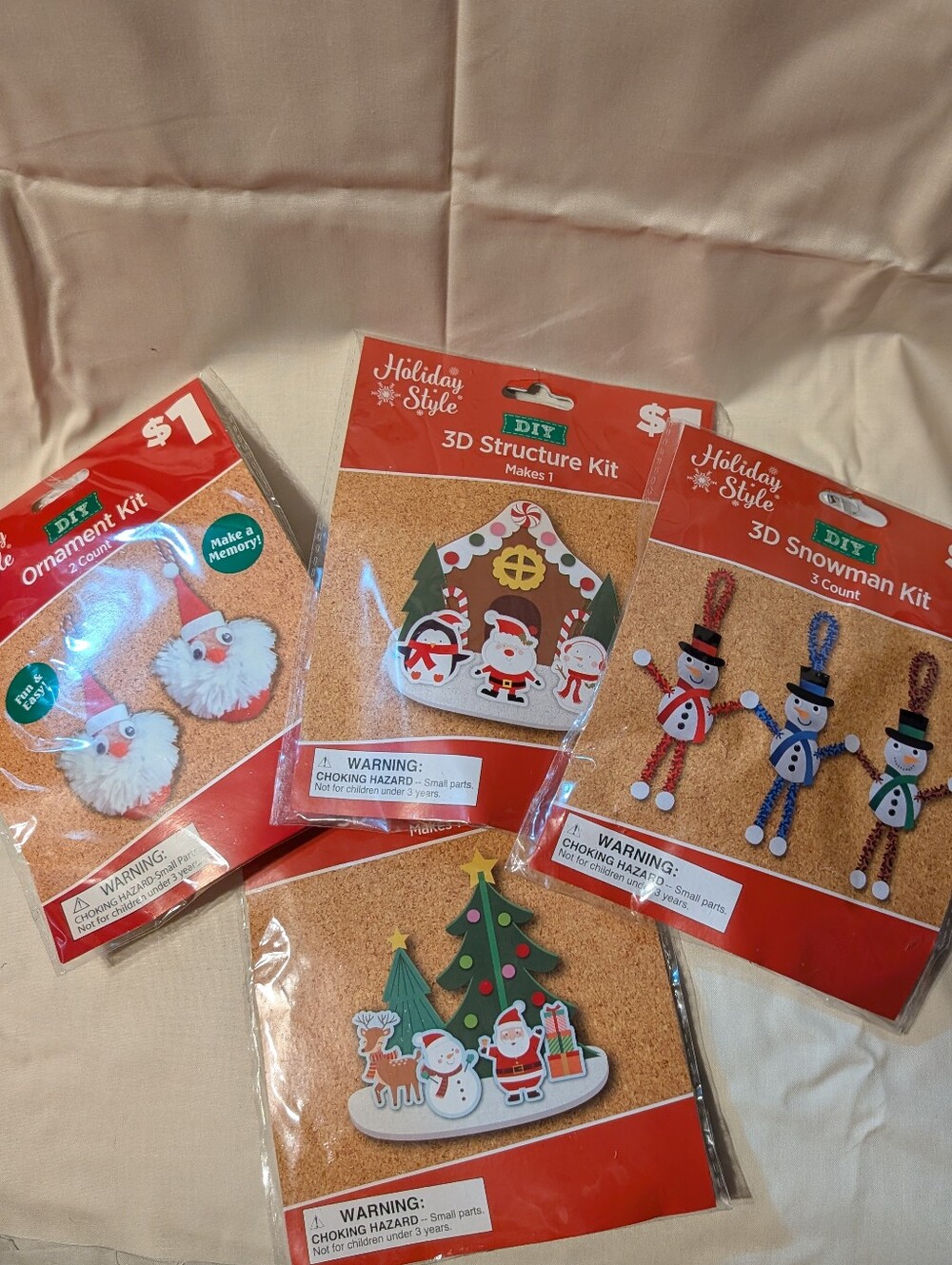 Lot Of 5 Christmas Crafts